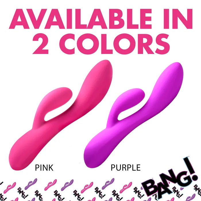 10X Flexible Silicone Rabbit Vibrator | Bang! Female Sex Toys