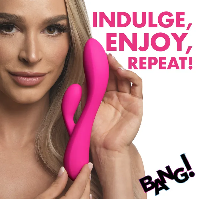 10X Flexible Silicone Rabbit Vibrator | Bang! Female Sex Toys