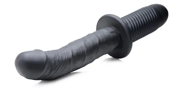 Ass Thumpers Female Sex Toys | The Large Realistic 10X Silicone Vibrator with Handle Ass Thumpers Female Sex Toys | The Large Realistic 10X Silicone Vibrator with Handle