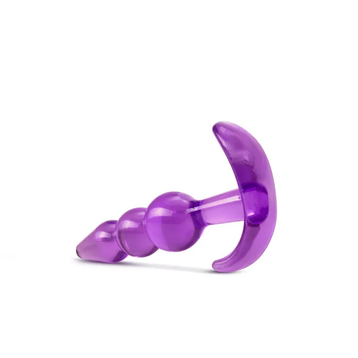 Blush Novelties B Yours Triple Bead Anal butt plug - Purple 9.5 cm Butt Plug | Anal Blush Novelties B Yours Triple Bead Anal butt plug - Purple 9.5 cm Butt Plug | Anal