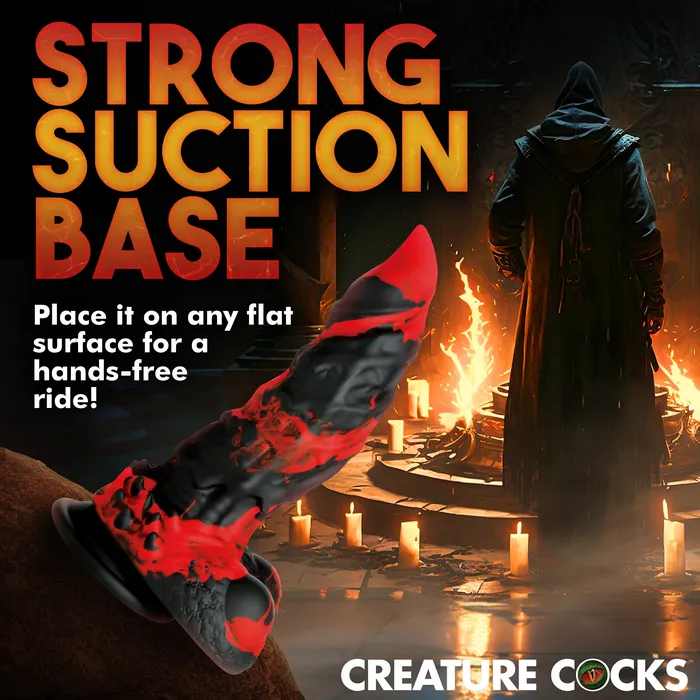 Dildos | Fire Demon Monster Silicone Dildo - Creature Cocks