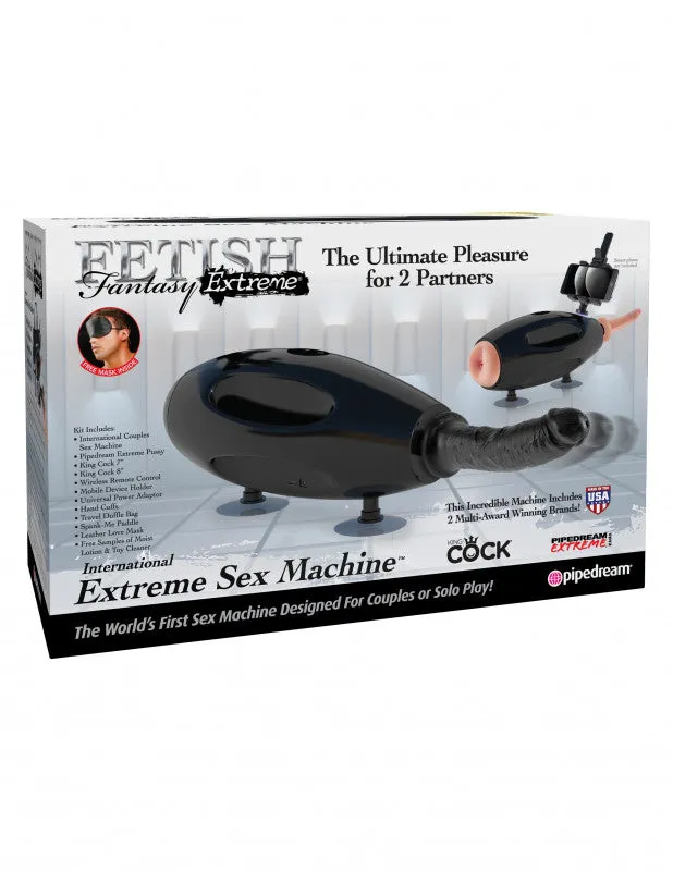 Fetish Fantasy Extreme International Extreme Sex Machine Pipedream Female Sex Toys Fetish Fantasy Extreme International Extreme Sex Machine Pipedream Female Sex Toys