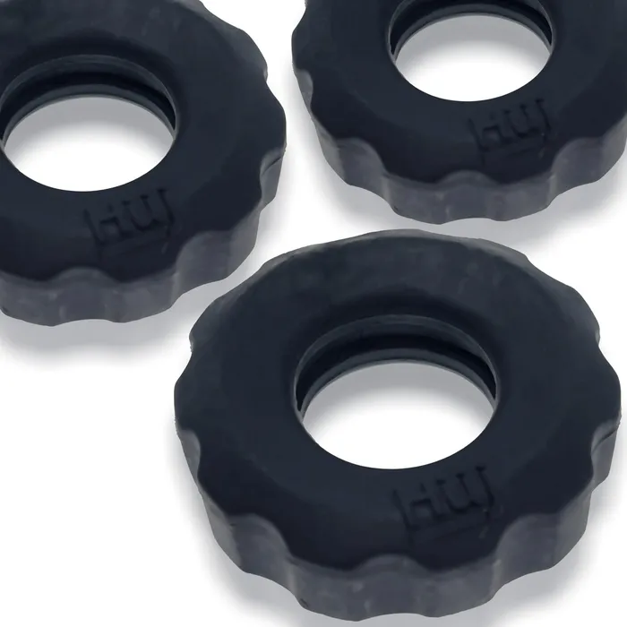 Oxballs Male Sex Toys Super Huj 3Pack Cockrings Tar Ice