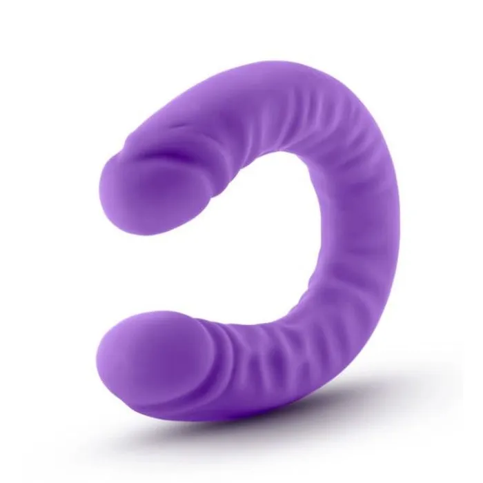 Ruse Silicone Slim 18in Purple Double Dong | Ruse Dildos