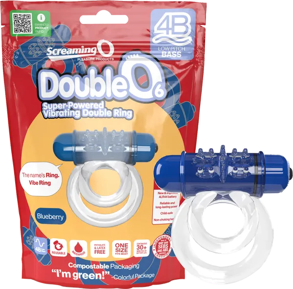 Screaming O Dildos Double O 6 4B Low Pitch Bass