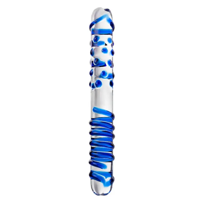 Sexus Glass Dildo Duo Dong 22cm | Sexus Glass Dildos