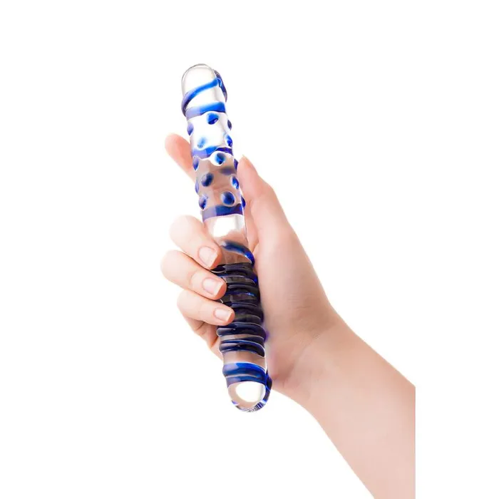 Sexus Glass Dildo Duo Dong 22cm | Sexus Glass Dildos
