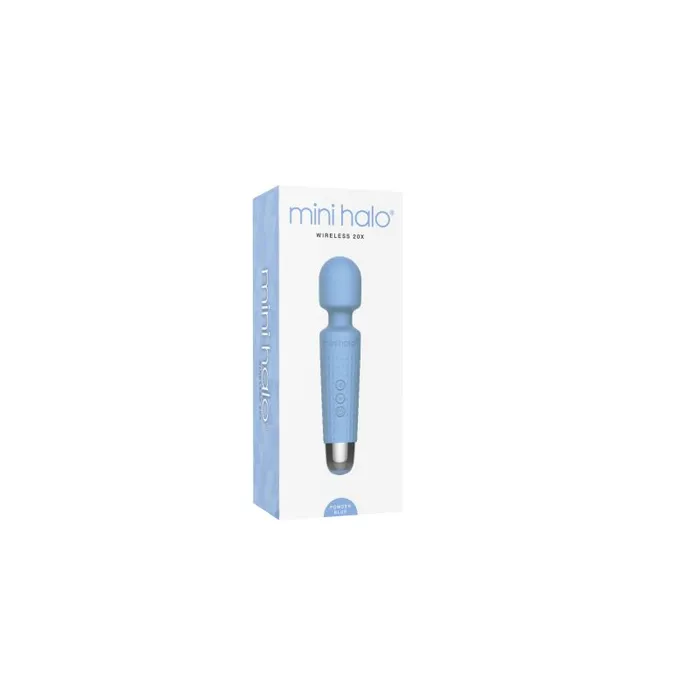 Shibari Mini Halo Wireless 20X Powder Blue | Shibari Vibrators