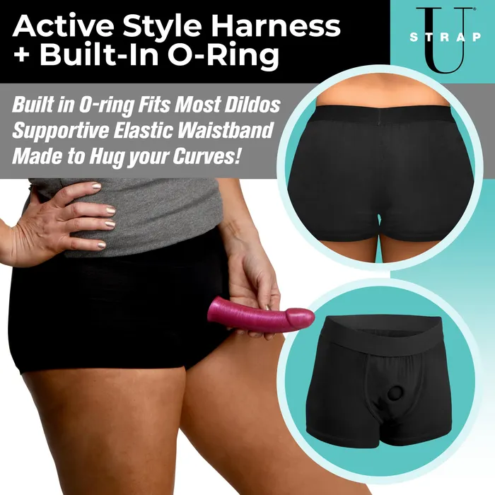 Strap U Mod Strap On Style Harness with Built In O Ring | Female Sex Toys