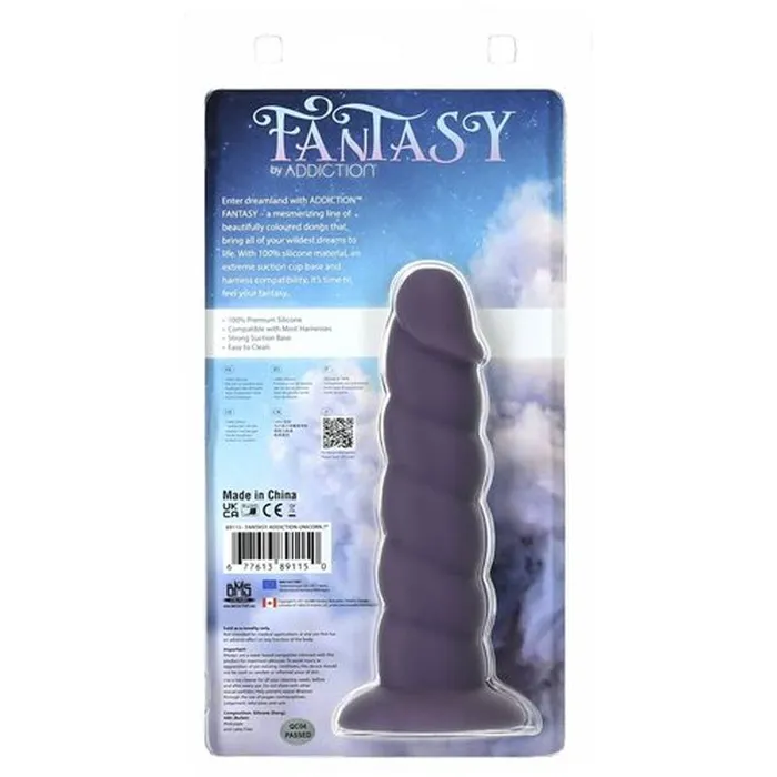 Unicorn Dildo 7in Purple | Addiction Dildos