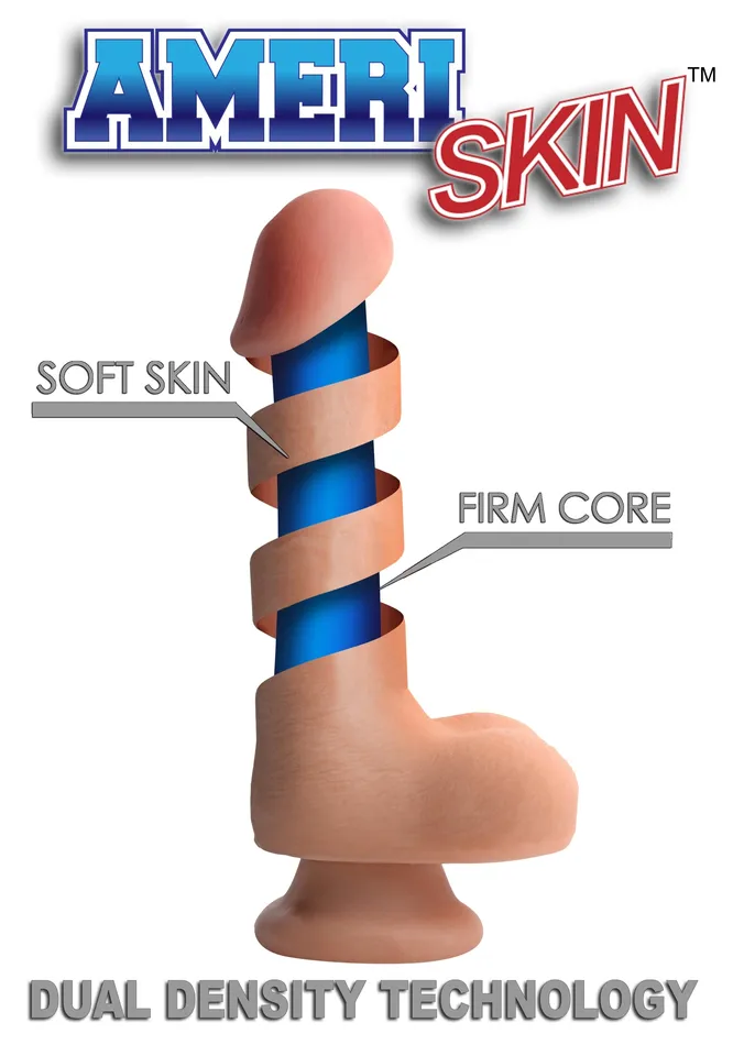 Usa Cocks Dildos | 9 Inch Ultra Real Dual Layer Suction Cup Dildo- Medium Skin Tone Usa Cocks Dildos | 9 Inch Ultra Real Dual Layer Suction Cup Dildo- Medium Skin Tone