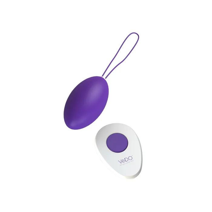VeDO Female Sex Toys Peach Vibrating Egg Into You Indigo