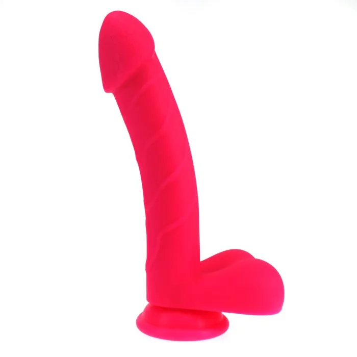 XMEN Dildos Realistic Cock w Balls Pink