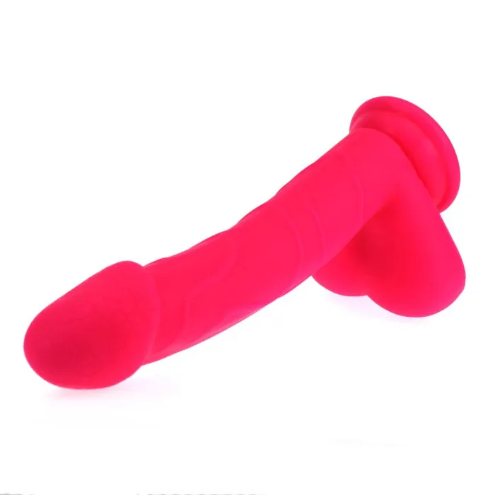 X-MEN Dildos | Realistic Cock w Balls Pink