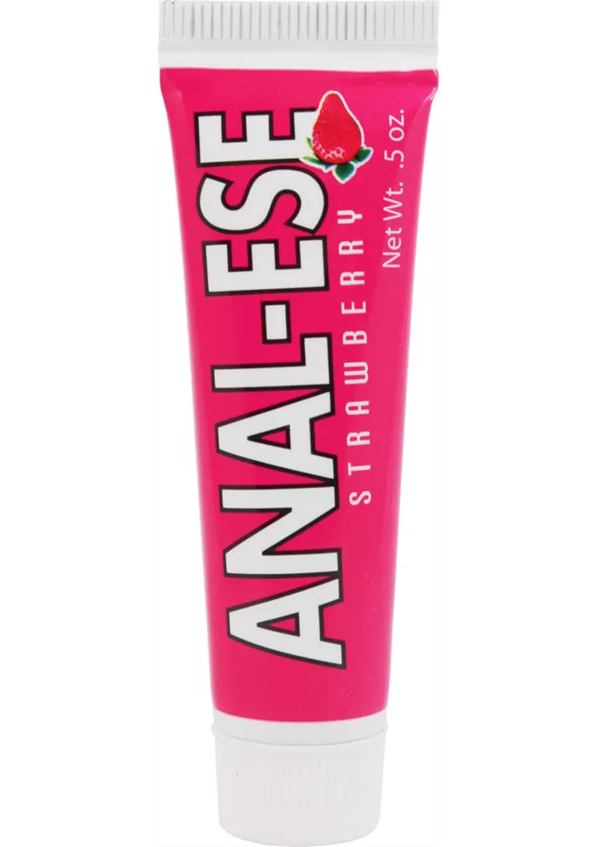 Anal Anal Ese AnalEse Desensitizing Anal Gel 5oz Strawberry Flavor