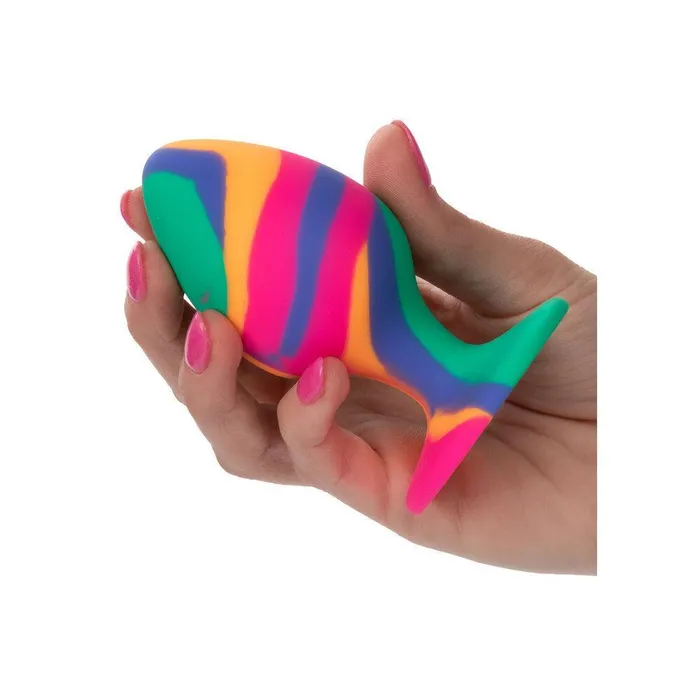 Anal | California Exotic Cheeky Large Tie Dye Butt Plug