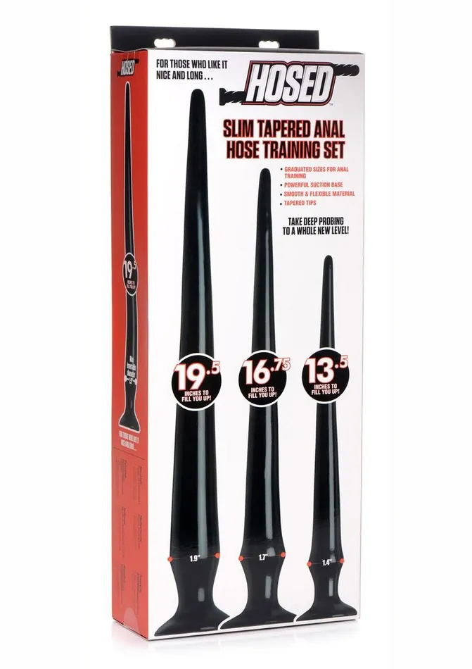 Anal | Hosed Slim Tapered Anal Hose Trainer - Hosed