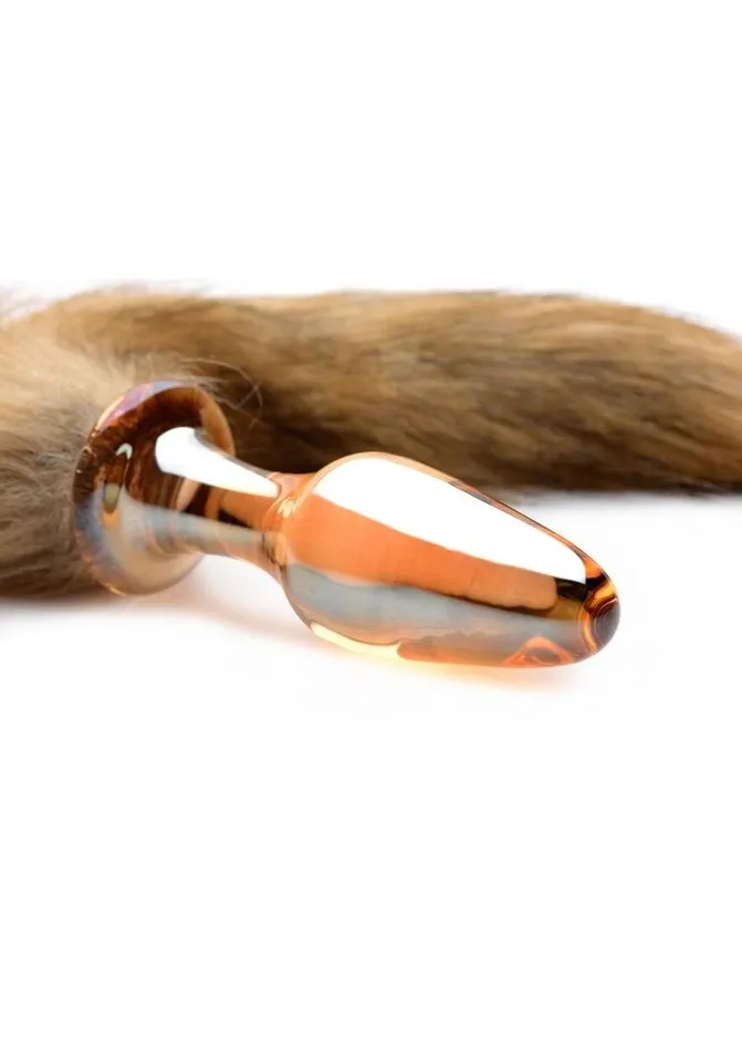 Anal | Tailz Fox Tail Glass Anal Plug - TAILZ