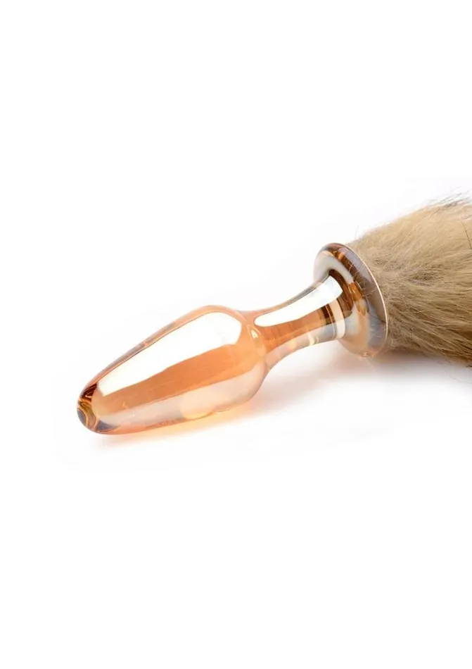 Anal | Tailz Fox Tail Glass Anal Plug - TAILZ