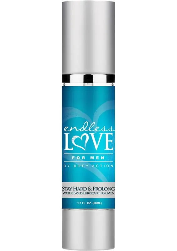Body Action Endless Love Male Stay Hard Prolong Lube Dildos