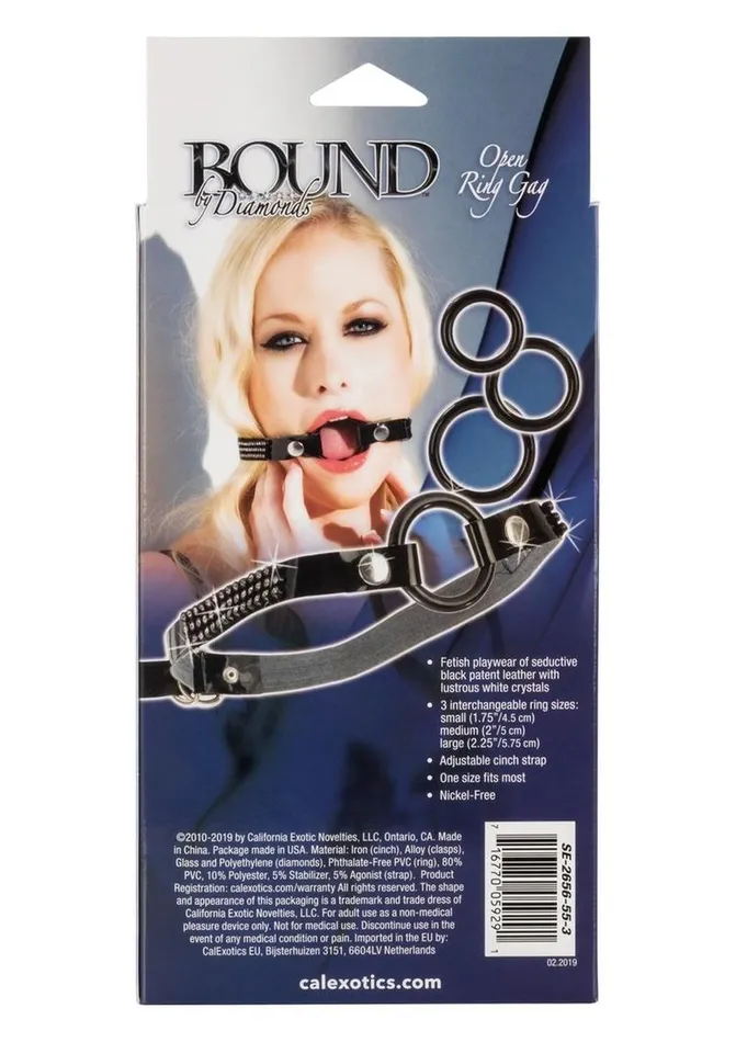 Bound By Diamonds Male Sex Toys | Bound By Diamonds Open Ring Gag