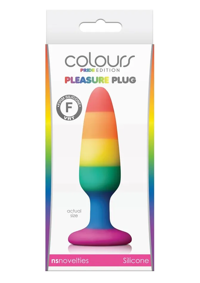 Colours Pleasure Plug Pride Edition Silicone Butt Plug | Colours Anal Colours Pleasure Plug Pride Edition Silicone Butt Plug | Colours Anal