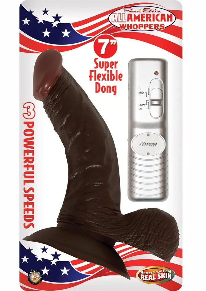 Female Sex Toys | All American Whoppers Vibrating Dildo with Balls - Whoppers