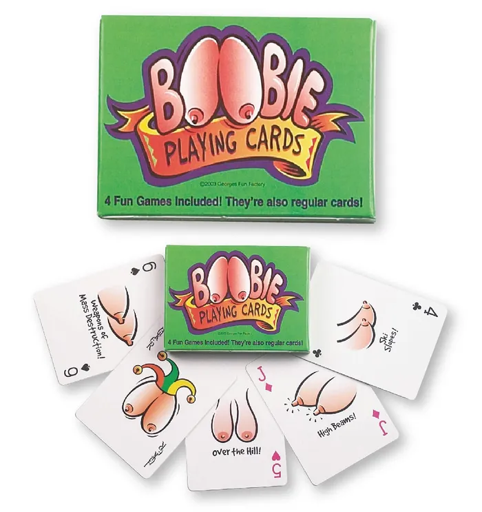 Georges Fun Factory Boobie Playing Cards Vibrators