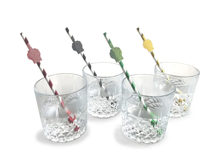 Little Genie Vibrators | Happy Fucking Birthday Tall Party Straws