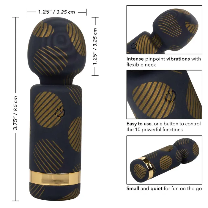Naughty Bits Lit Clit Teenie Weenie Wand | California Exotic Vibrators