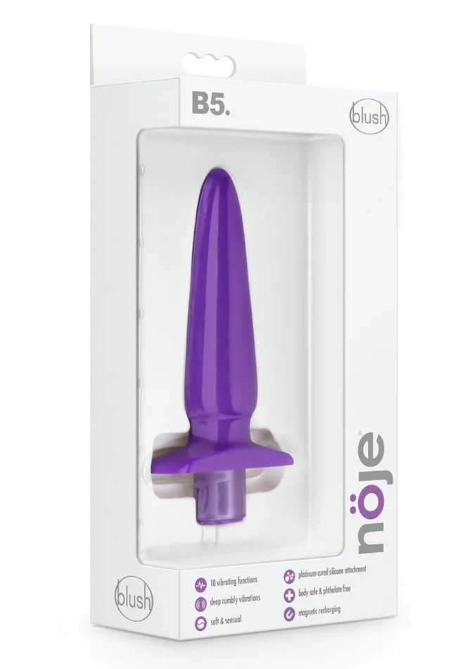 Noje Female Sex Toys | Noje B5 Iris Rechargeable Silicone Vibrator