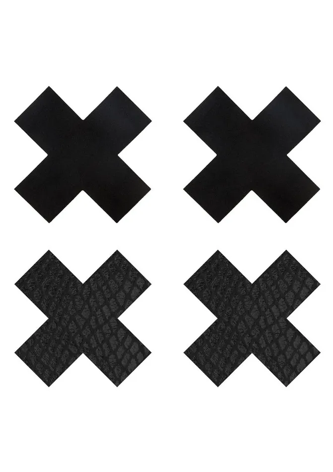 Peekaboo Classic Black X Pasties PEEKABOO Anal