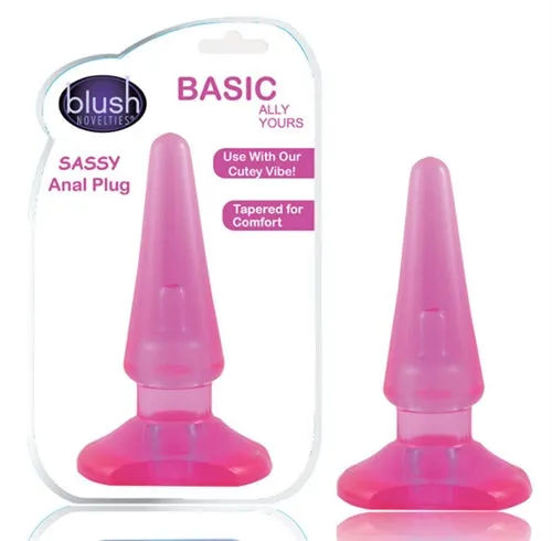 Sassy Anal Plug - Pink | Blush Novelties Anal
