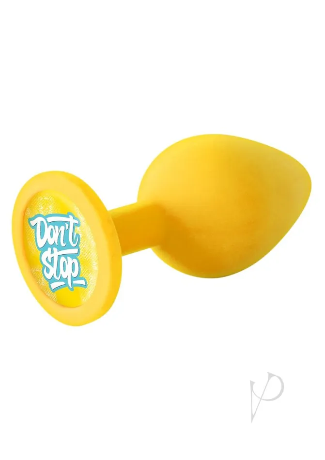 THE 9S Anal The 9s Booty Talk Silicone Butt Plug Dont Stop