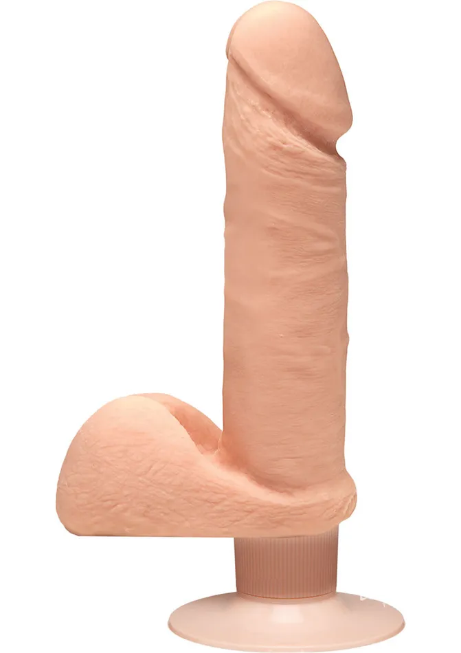 The Perfect D Vibrating 7 Vanilla | Doc Johnson Enterprises Dildos