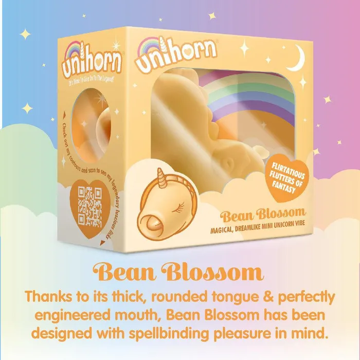 Vibrators | Creative Conceptions Unihorn Bean Blossom Flickering Tongue Unicorn Vibe
