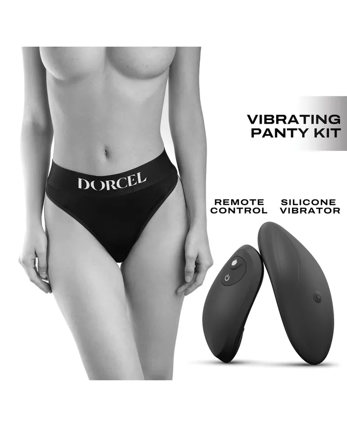 Dorcel Vibrators | Dorcel Discreet Panty Vibe w/Panty XXL - Black