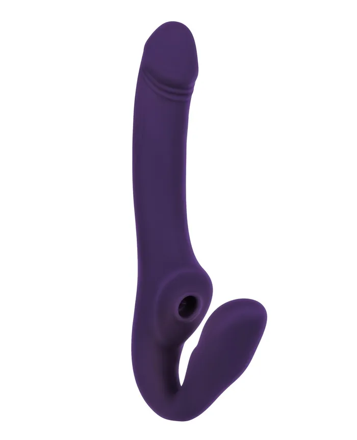 Evolved Vibrators | Evolved 2 Become 1 Strapless Strap On - Purple