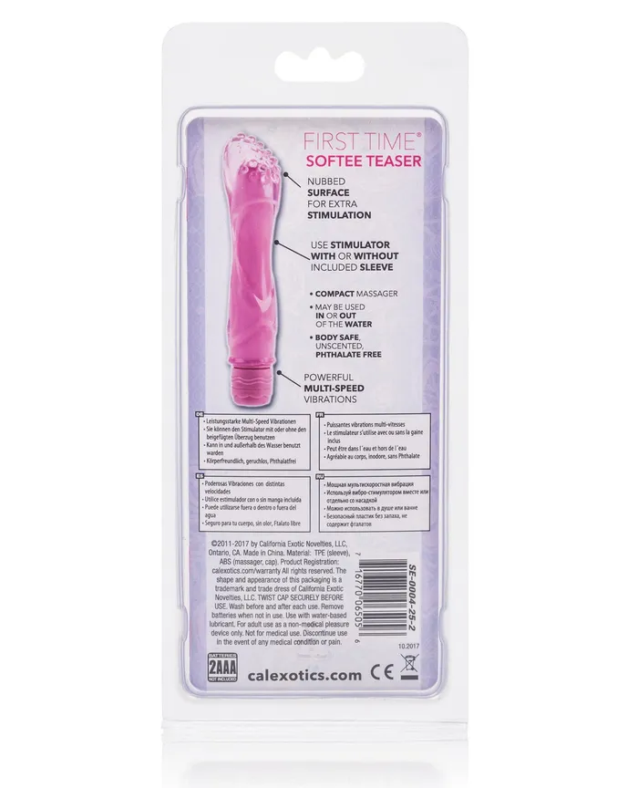 First Time Softee Teaser - Pink | First Time Vibrators