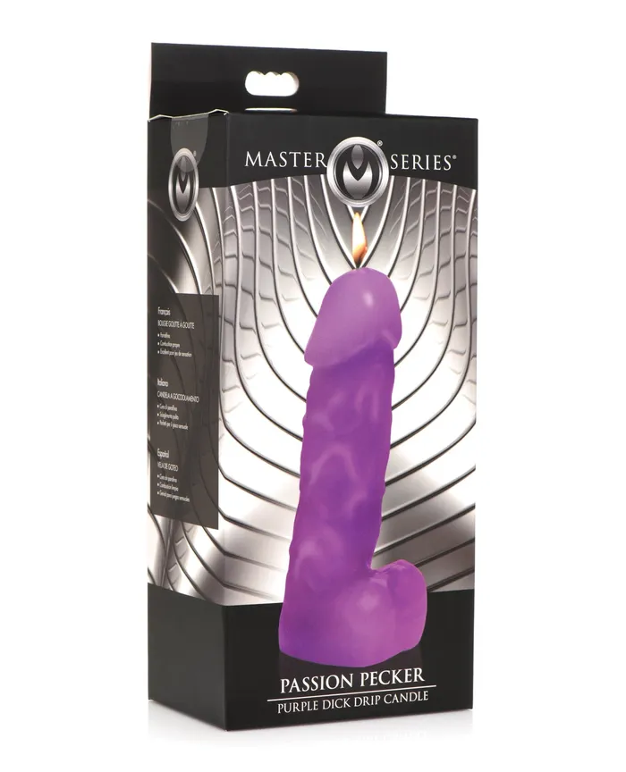 Master Series Vibrators Master Series Passion Pecker Dick Drip Candle Purple Master Series Vibrators Master Series Passion Pecker Dick Drip Candle Purple