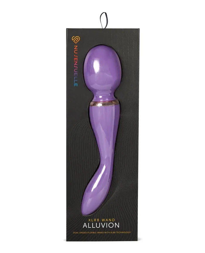 Nu Sensuelle Alluvion XLR8 Wand Purple Nu Sensuelle Vibrators