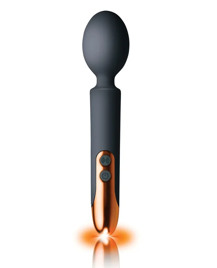 Rocks Off Oriel Rechargeable Wand - Black | Rocks Off Vibrators