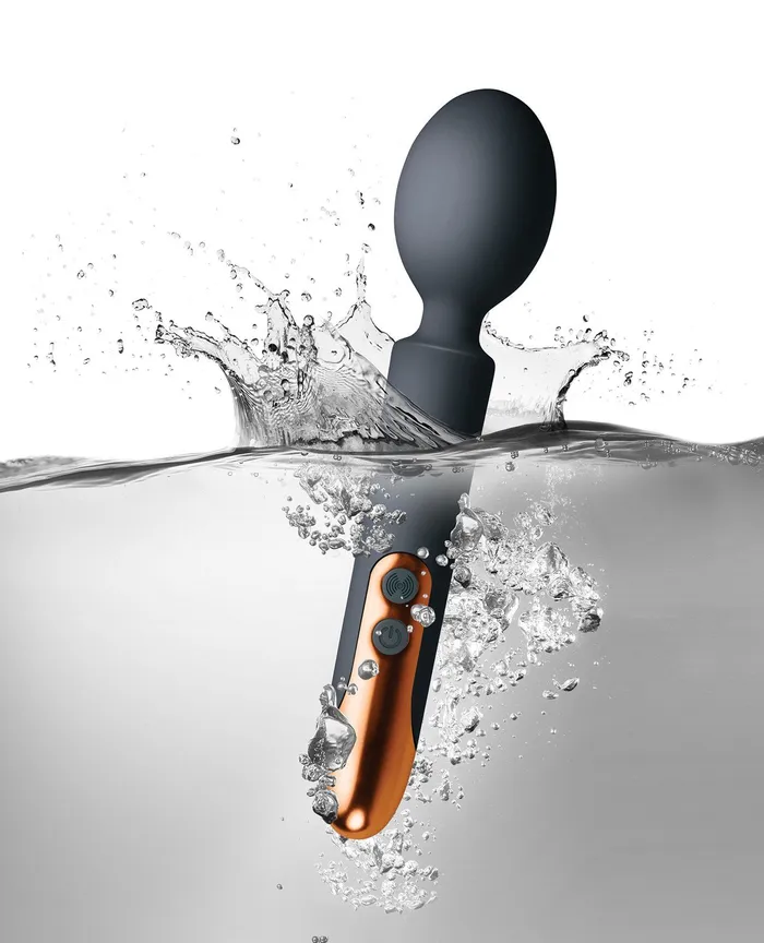Rocks Off Oriel Rechargeable Wand - Black | Rocks Off Vibrators