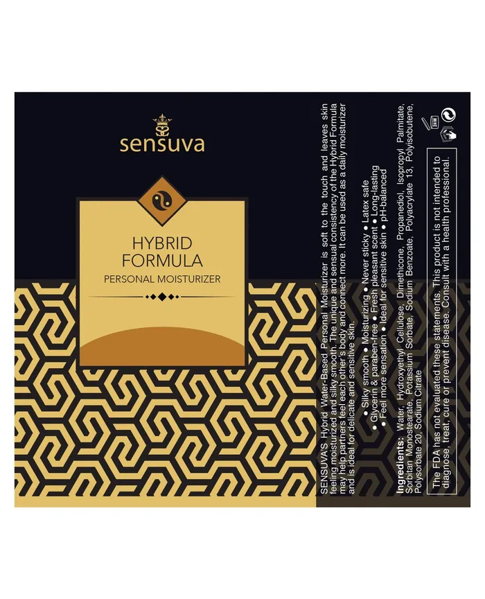 Sensuva Vibrators | Sensuva Hybrid Personal Moisturizer - 1.93 oz Salted Caramel