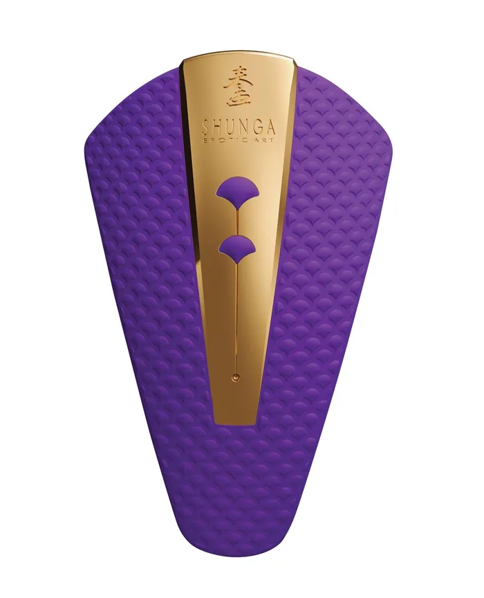 Shunga Vibrators | Shunga Obi Intimate Massager - Purple