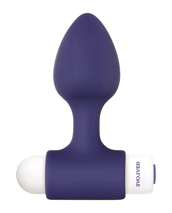 Vibrators | Evolved Evolved Dynamic Duo Anal Rechargeable - Purple/White
