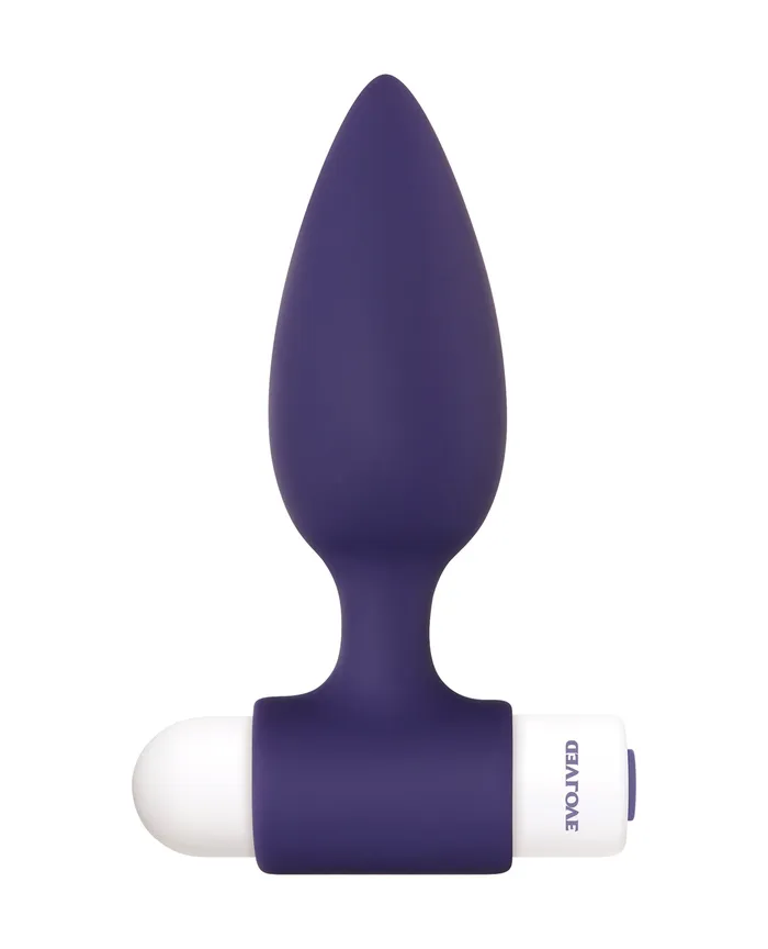 Vibrators | Evolved Evolved Dynamic Duo Anal Rechargeable - Purple/White